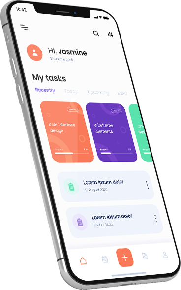 GRAD Marketing App Mockup